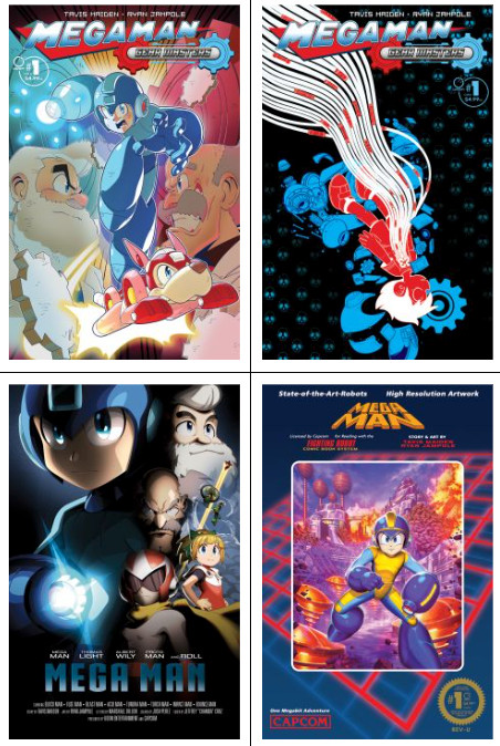 Mega Man Gear Masters #1 MAIN Cover A B C & E 1:5 INCENTIVE Set LOT 2026