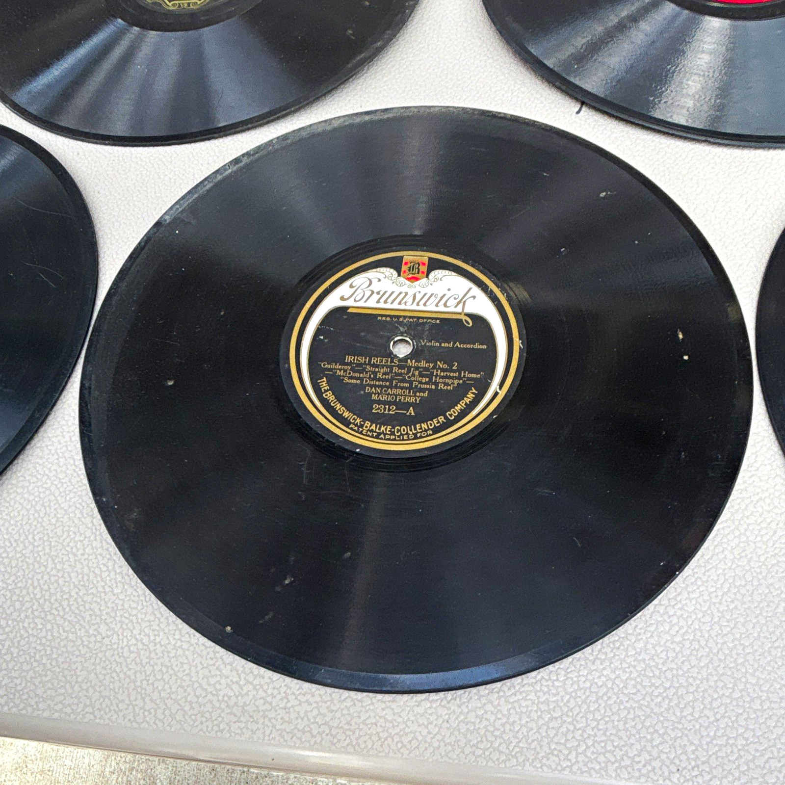 Victor Phonographs Lot of 5 Vintage 78 RPM Records Brunswick Vocalion Cameo