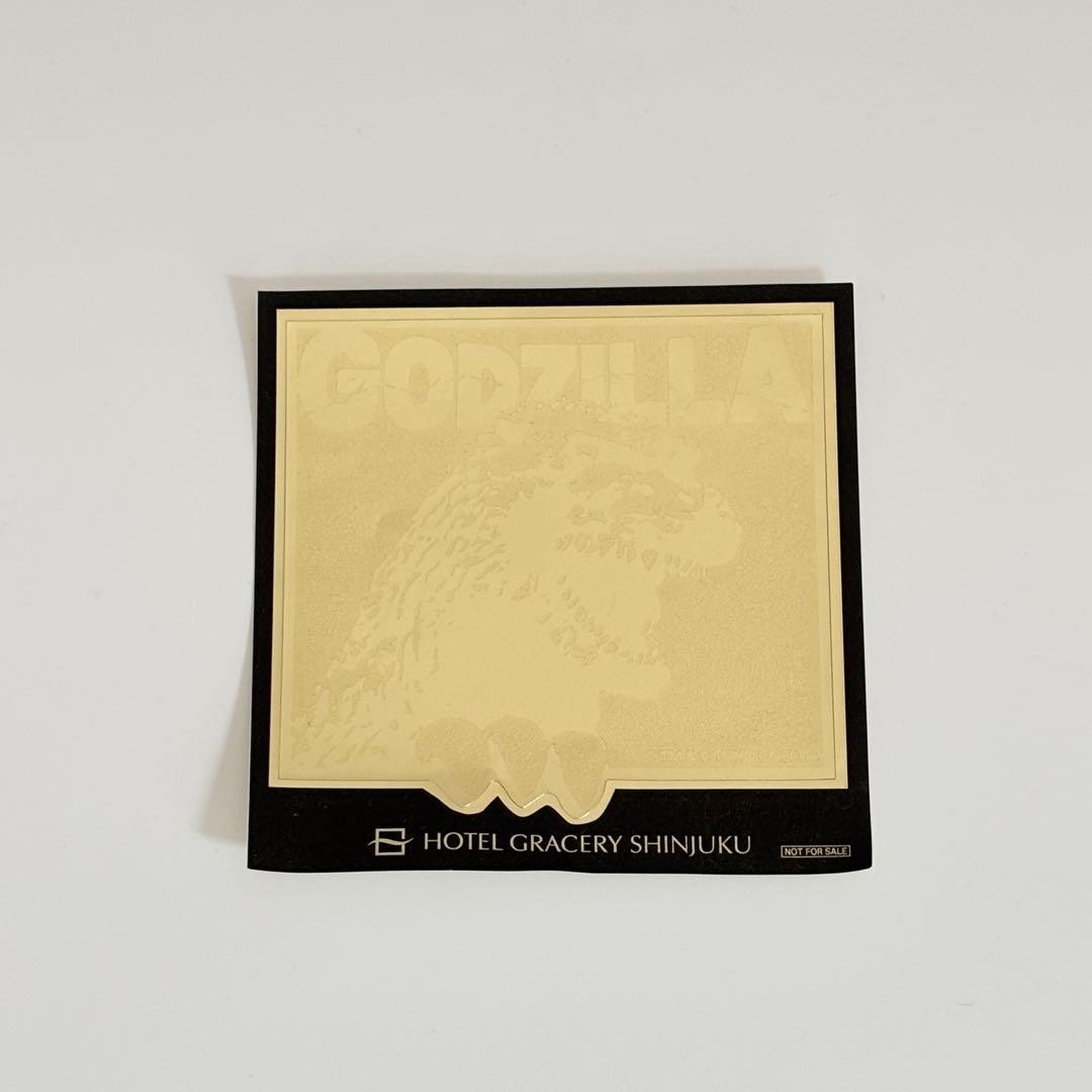Godzilla Hotel Gracery Shinjuku Sticker Seal