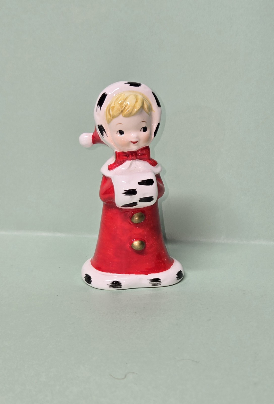 Vintage Topline Imports Christmas Holiday Girl Decor Figurine Japan