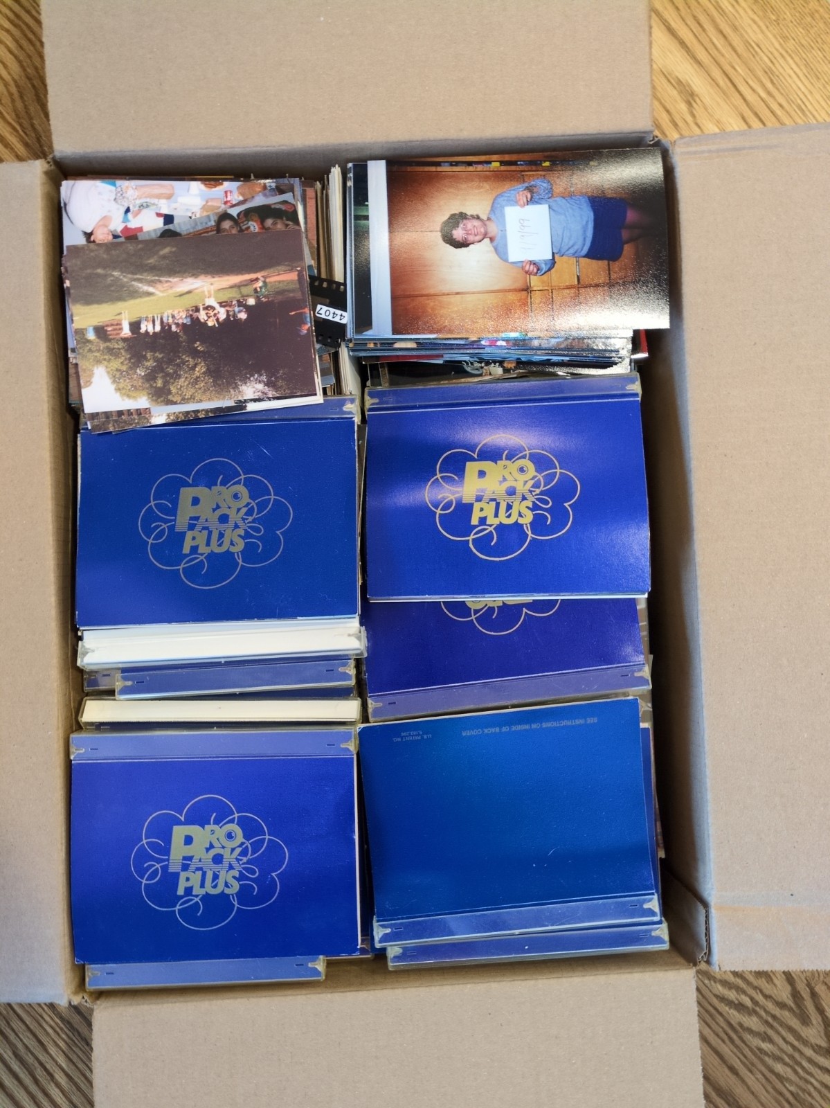 VTG 23 Lbs Family Photo Snapshot Portrait Lot 200+ 1980s-2010s Estate Find