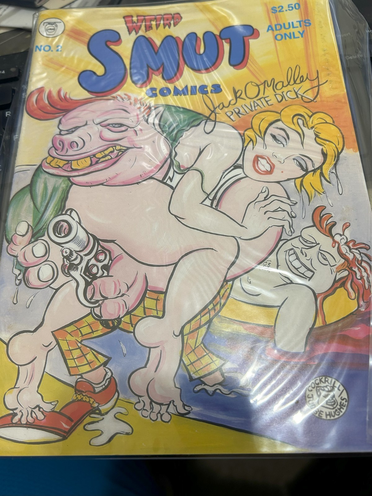 Weird Smut Comics 2 1987 BILL WARD - Judge Hughes - Spain Rodriguez