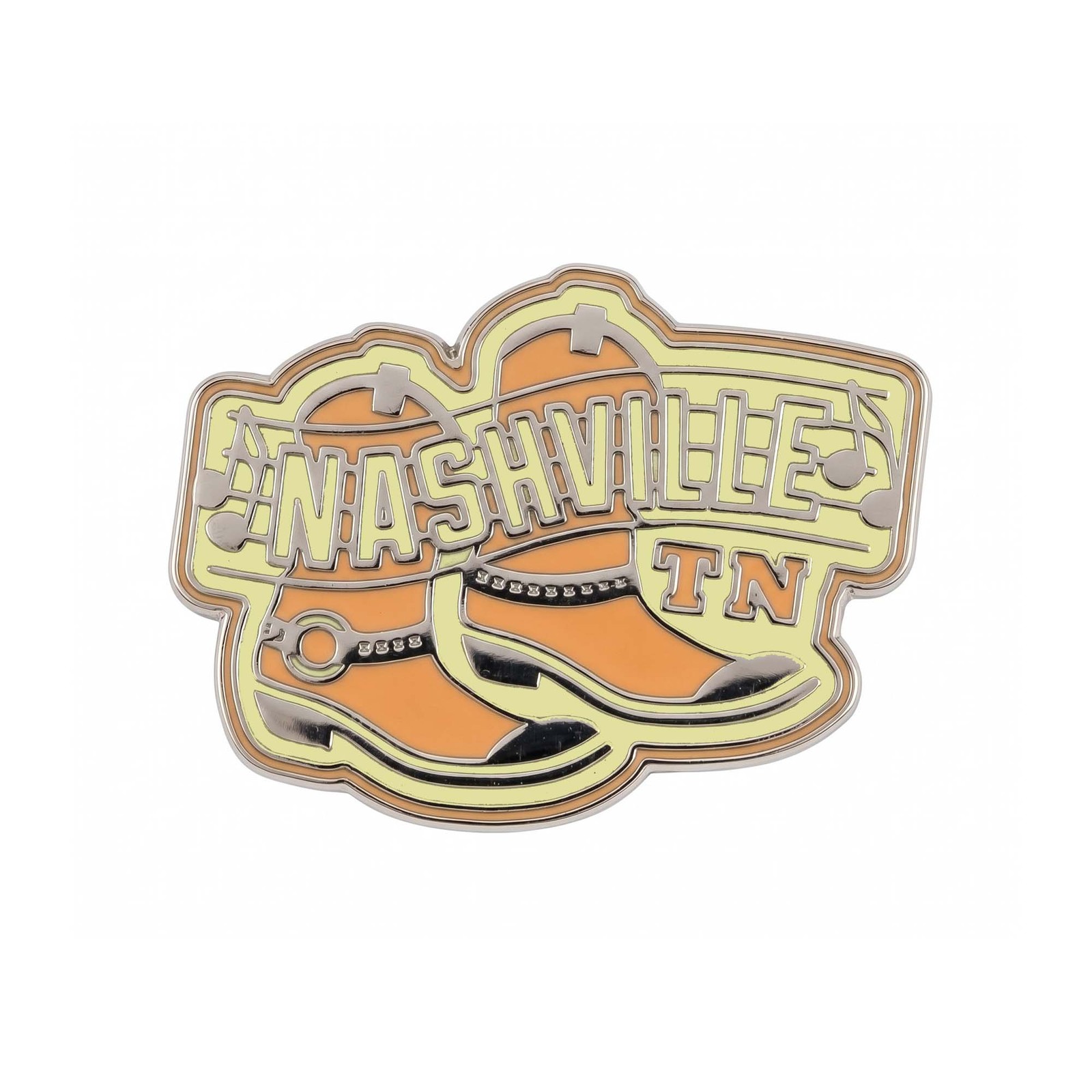Nashville Tennessee Enamel Pin