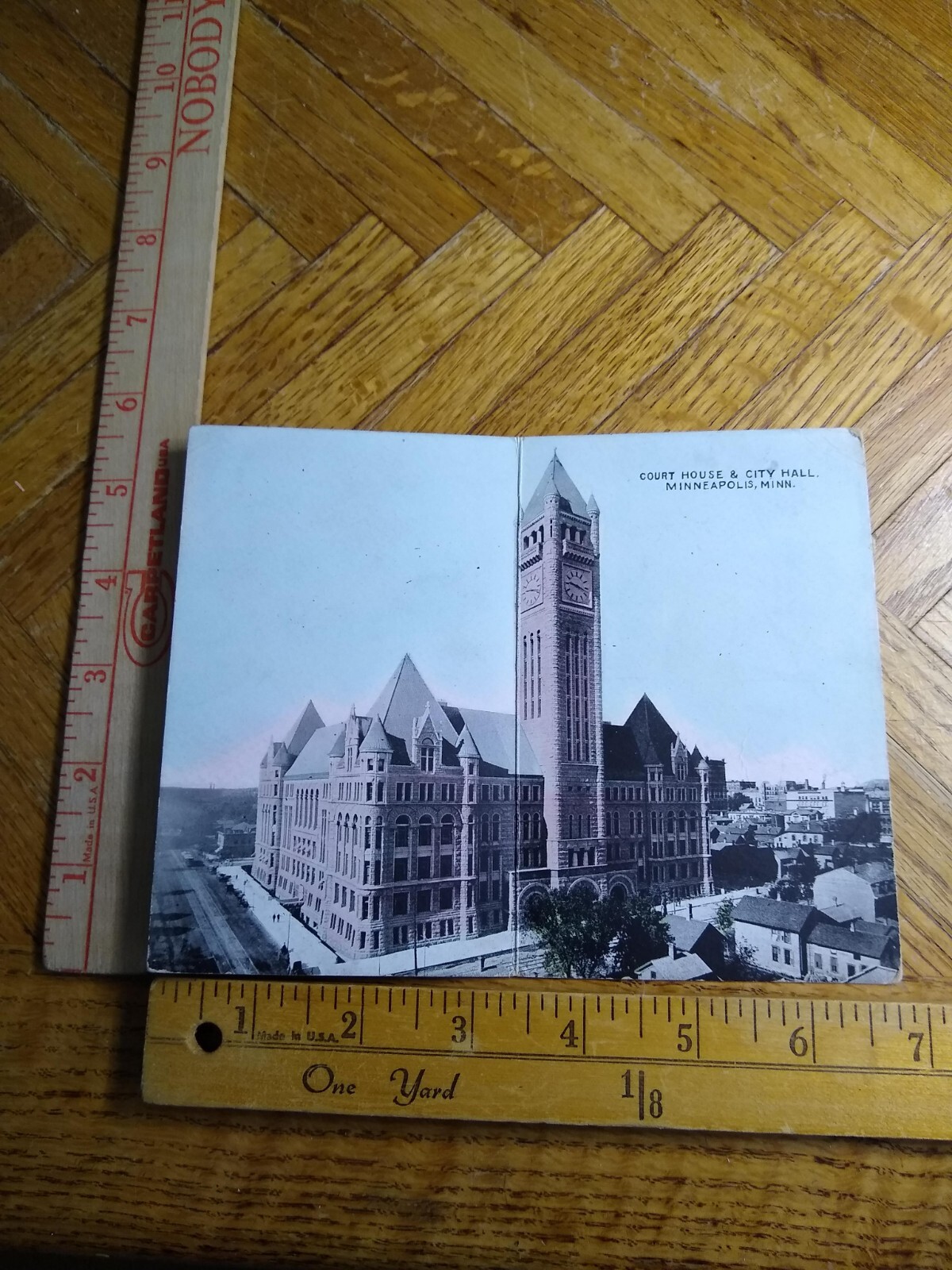 Postcard - Court House & City Hall, Minneapolis, Minnesota, USA