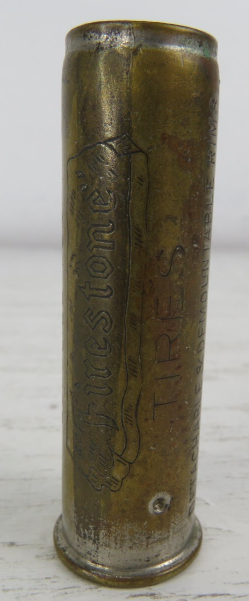 Vintage Antique 1916 Firestone Schrader tire Pressure Gauge Brooklyn NY