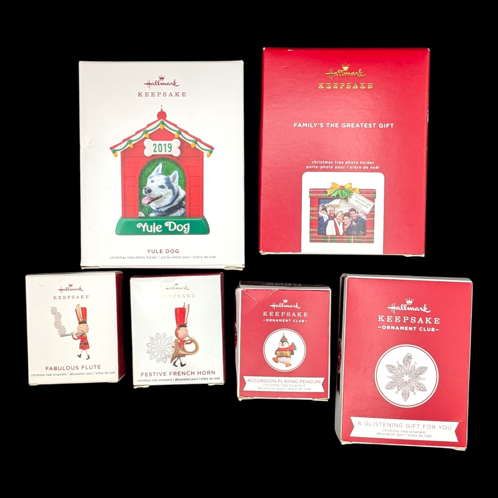 Hallmark Keepsake Ornaments Bundle Lot of 6