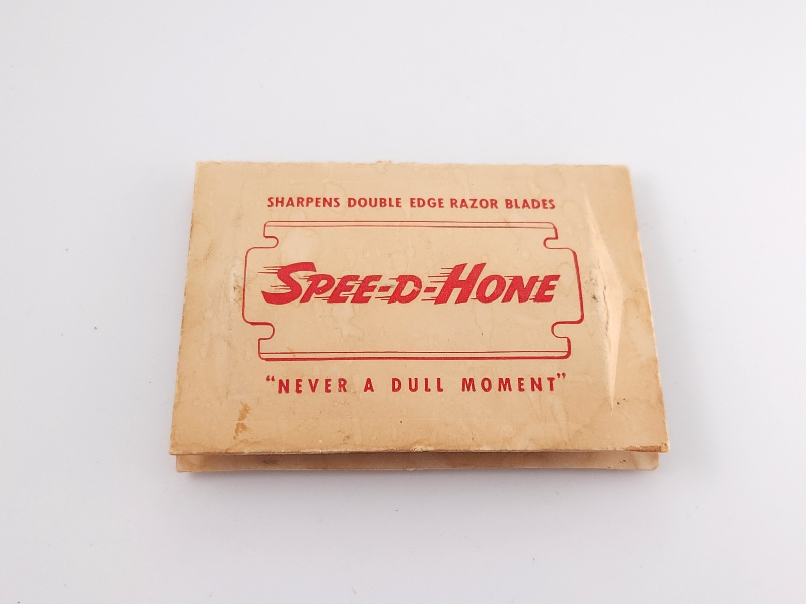 Spee-D-Hone by Duer Sales Inc Vintage Double Edge Razor Blade Hone Spee-D-Hone by Duer Sales Inc Vintage Double Edge Razor Blade Hone