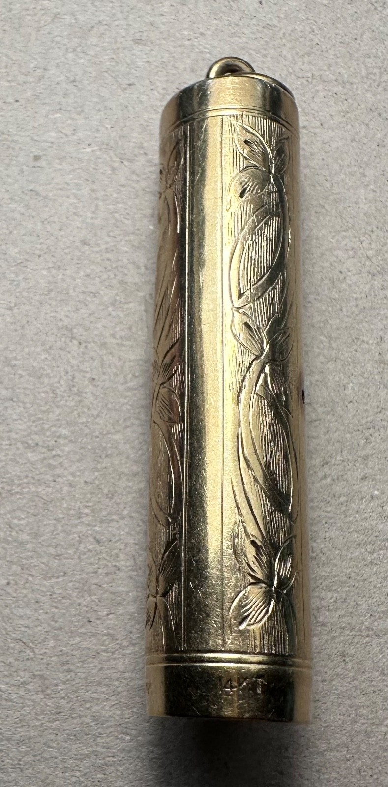 Vintage 1920s Waterman 552 1/2 V SOLID 14K GOLD Filigree Fountain Pen NO DENTS