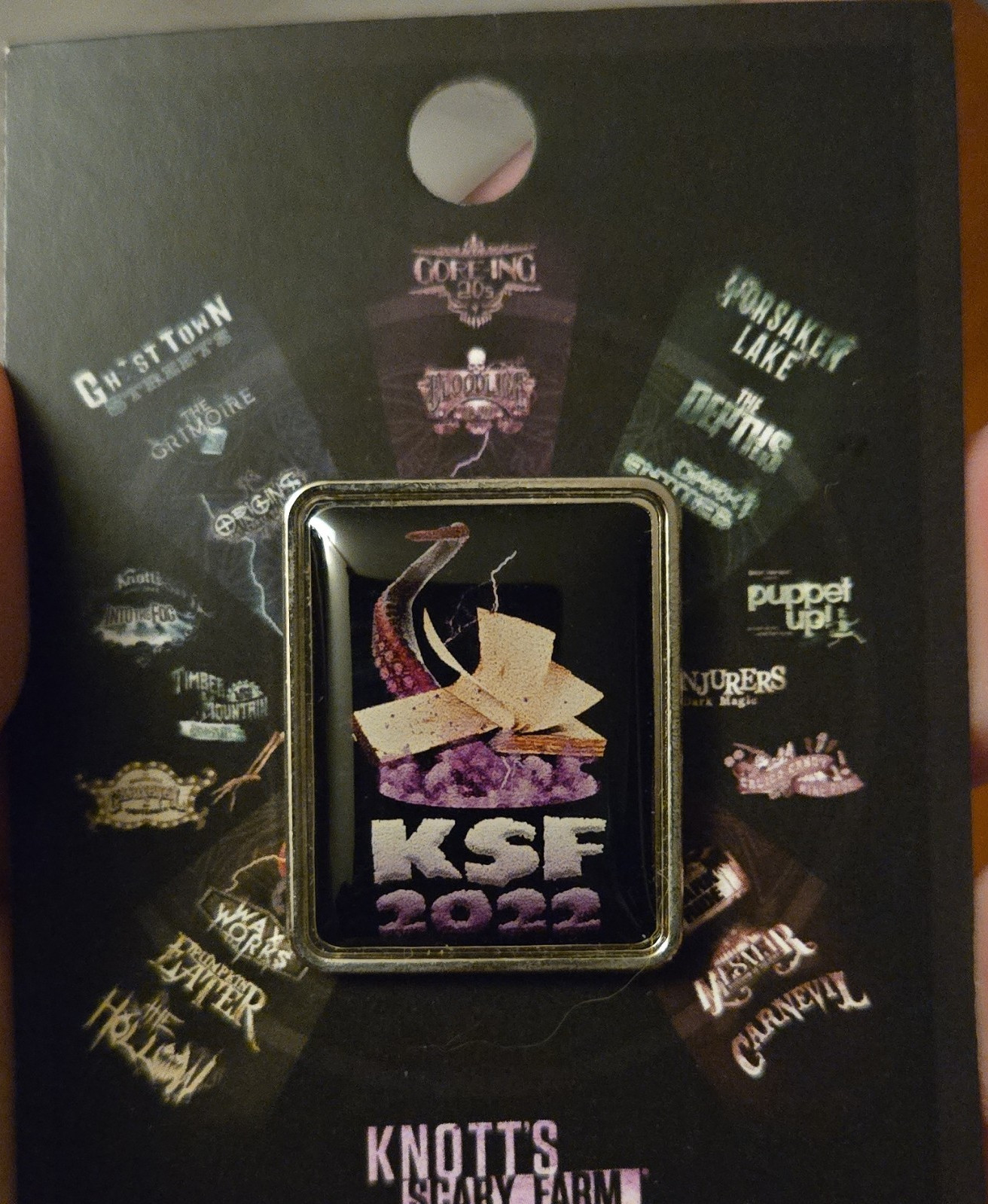 Knott\'s Scary Farm 2022 Collectible Pin Amusement Parks Theme