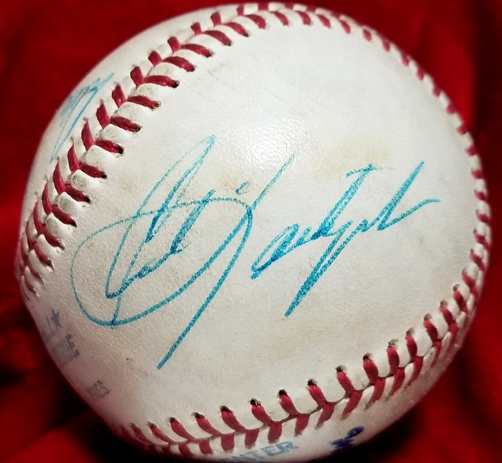 1983 Boston Red Sox Team Signed OAL Ball CARL YASTRZEMSKI HOF Auto 80s vtg 