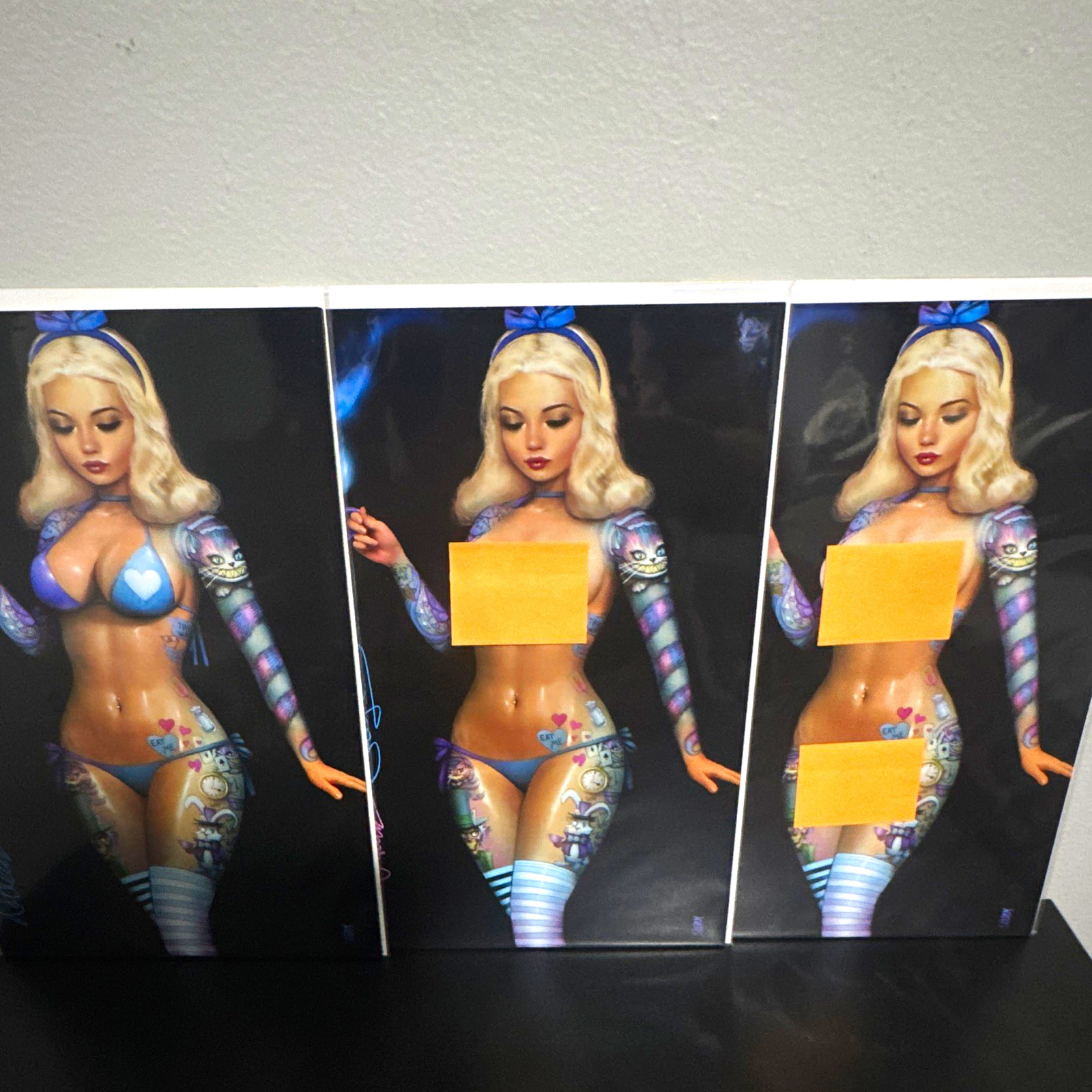 Nathan Szerdy Zirty Girlz Alice in Wonderland set