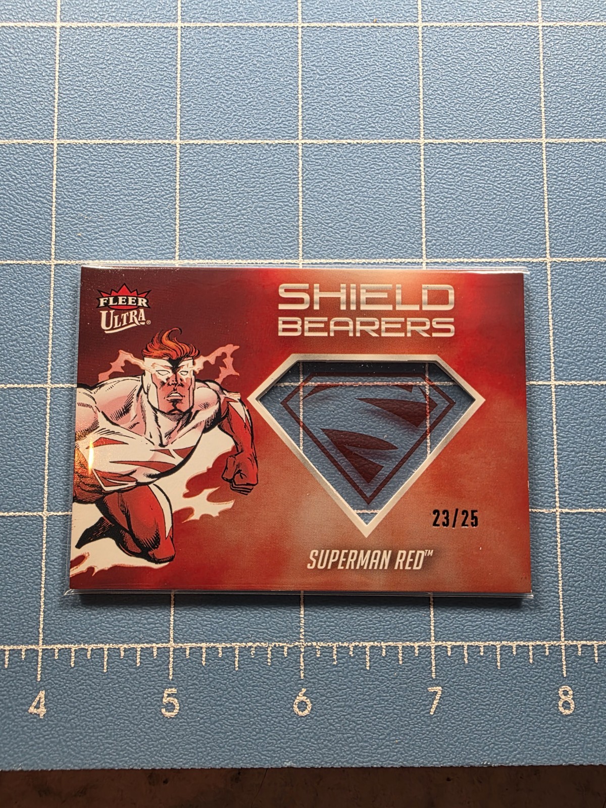2026 Fleer Ultra - Superman Red SB-12 - Shield Bearers 23 / 25 - Insert Card