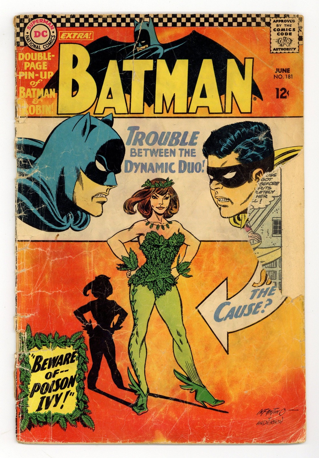 Batman #181 PR 0.5 1966 1st app. Poison Ivy