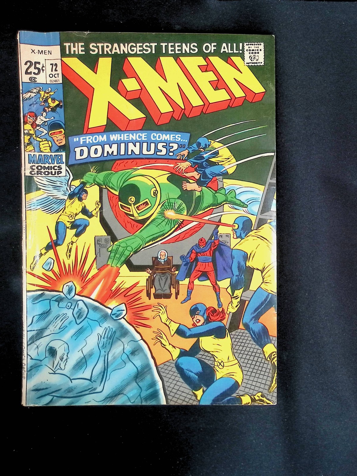 1970 X-Men 72 From Whence Comes Dominus Marvel