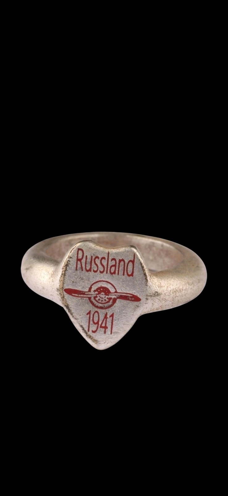 Antique Ww2 Era Russland 1941 Aviation Ring Russia Russian 