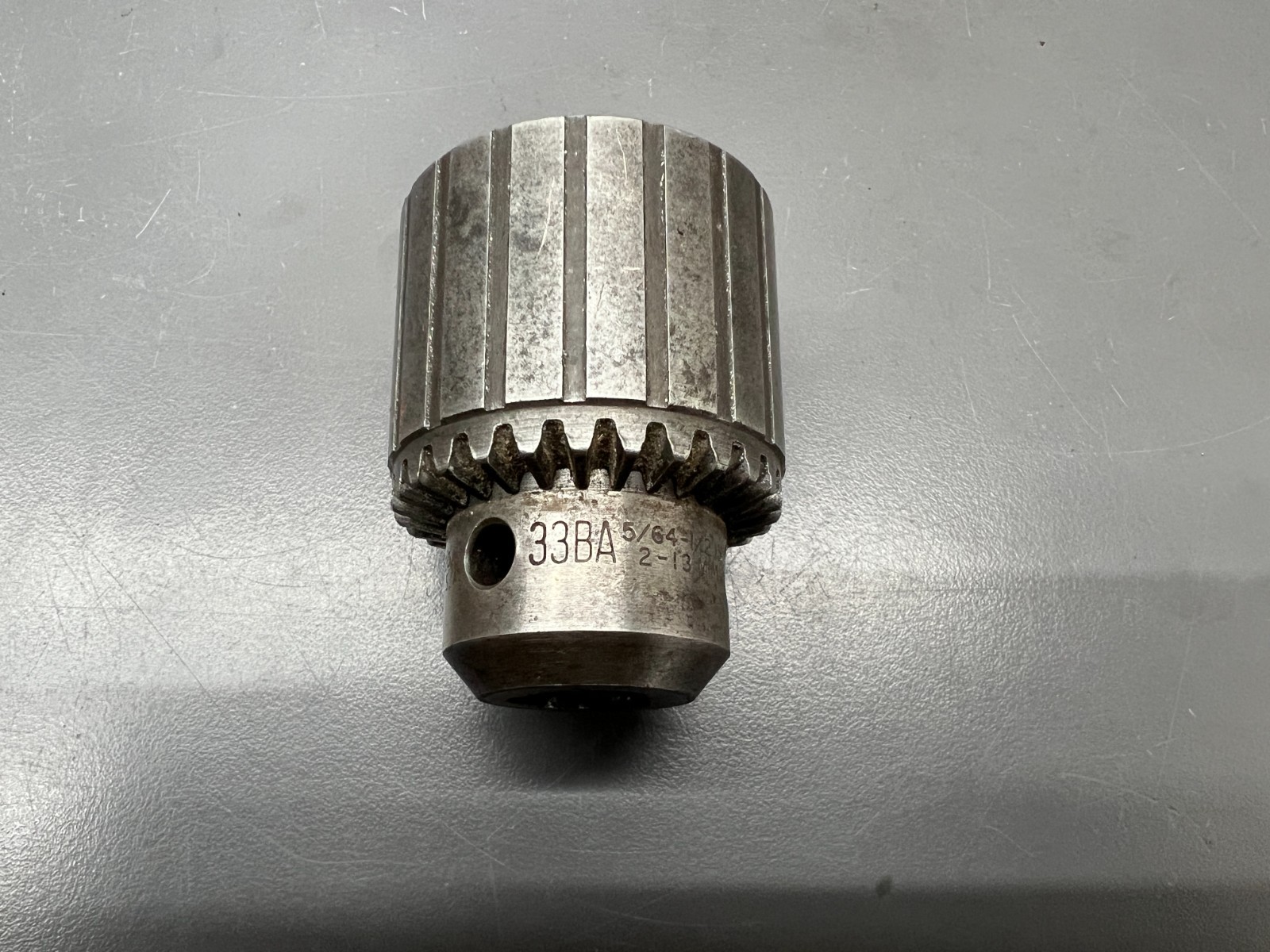 JACOBS No. 33BA MACHINIST DRILL CHUCK 5/64-1/2\