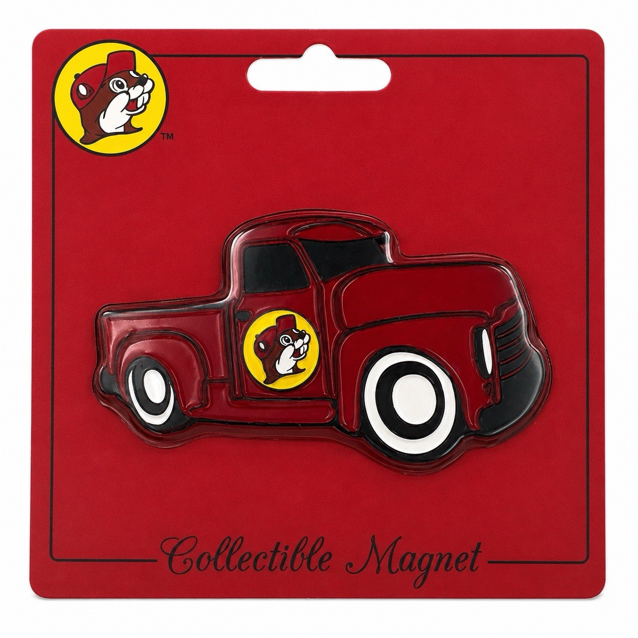 BUC-EE'S Truck Magnet Enamel Beaver Buc-ee's Souvenir Convenience Gas Store