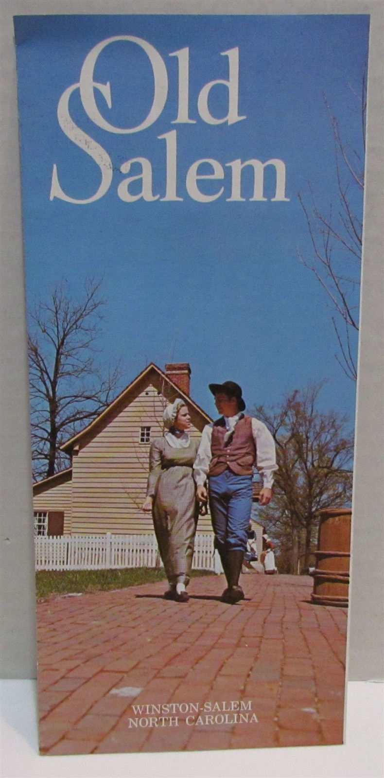 Vintage Old Salem Brochure, Winston-Salem, North Carolina