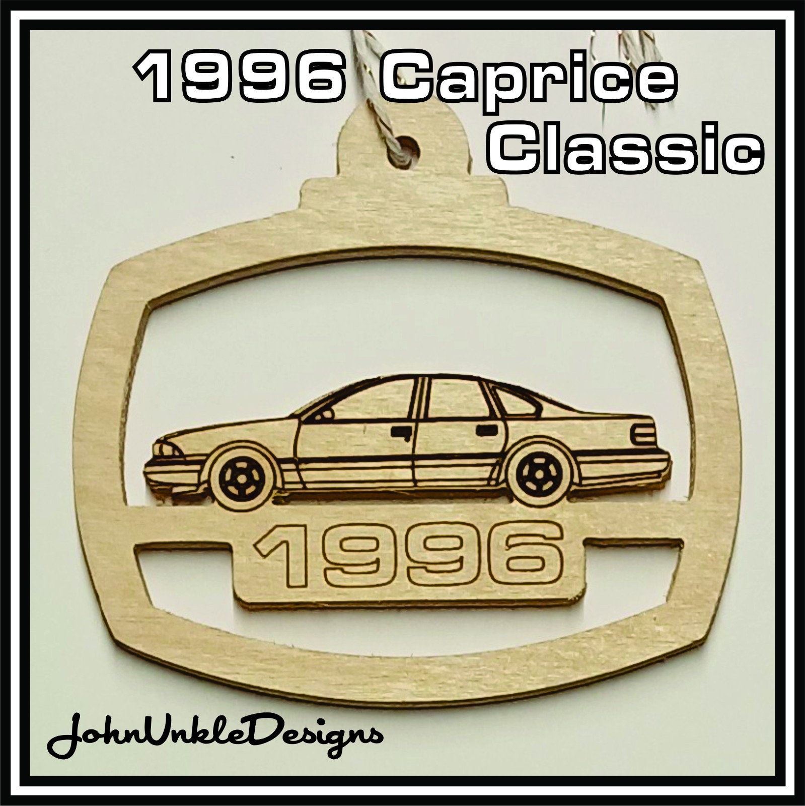 1996  Chevrolet Caprice wood ornament
