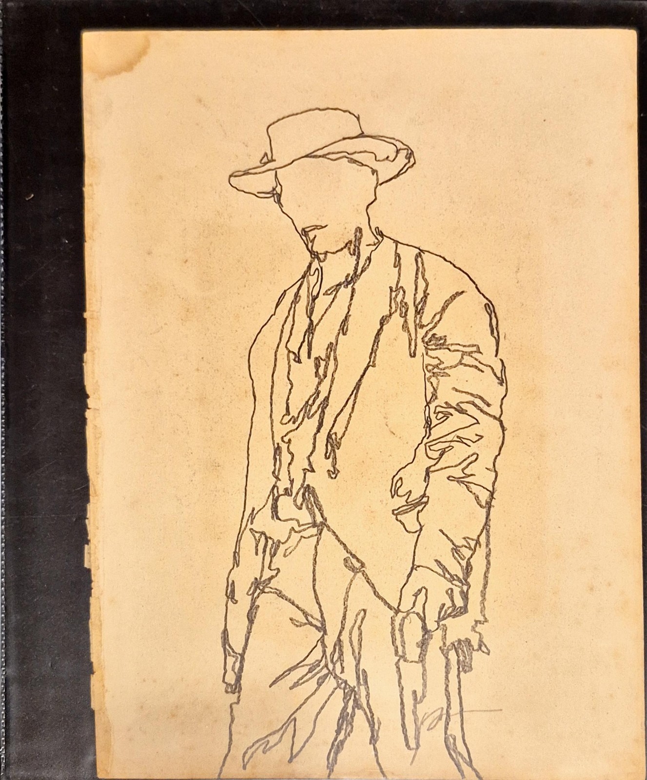 Phil Hale Drawings of the Three Gunslinger Original preliminary drawing Art King