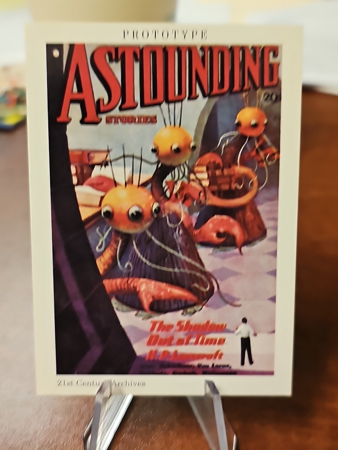 Astounding Stories Science Fiction Promo Card 1994 PROTO 21st Century Archives Astounding Stories Science Fiction Promo Card 1994 PROTO 21st Century Archives