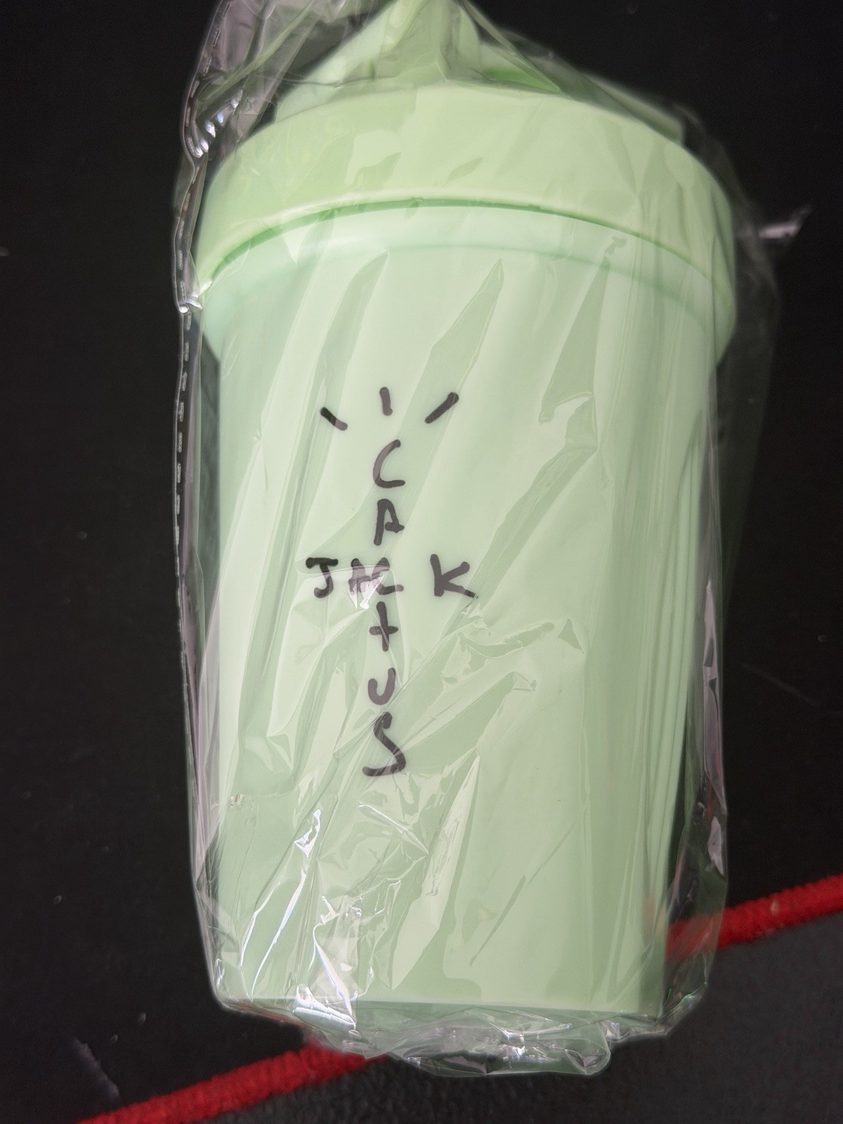 Travis Scott x Cactus Jack x Fortnite Glow in Dark Gamer Shaker Cup RARE SEALED
