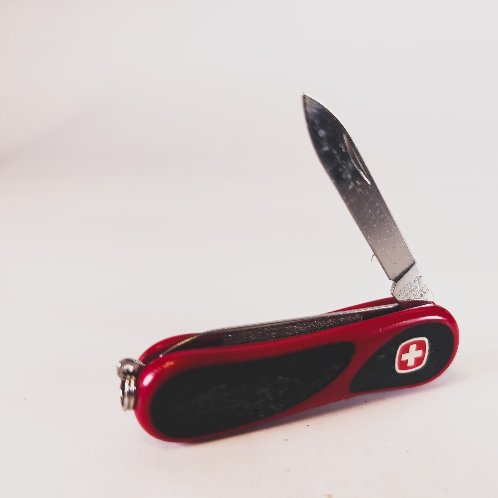 Wenger EvoGrip 81 Swiss Army Knife 65mm Red Scissors Retired *READ*