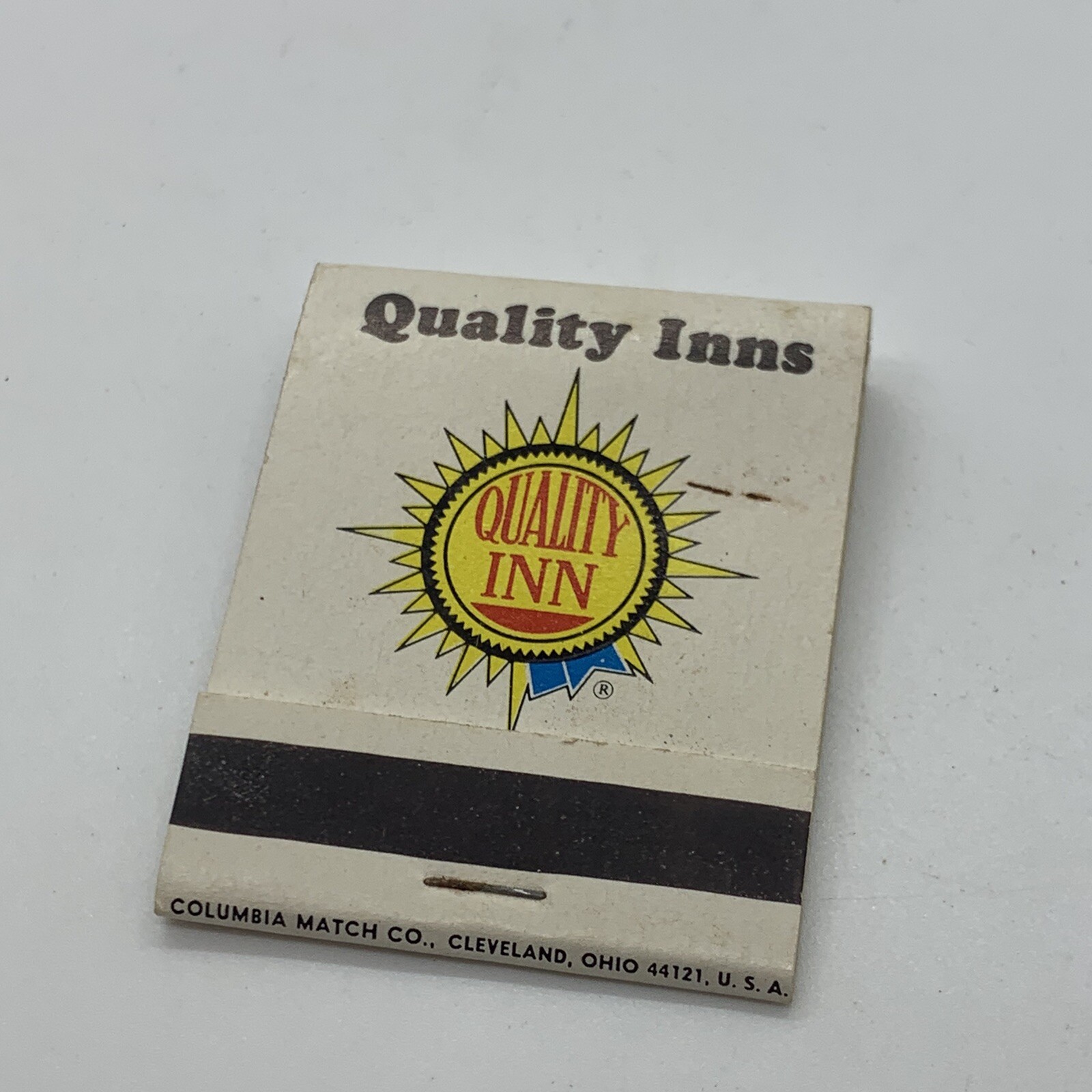Vintage Quality Inn Bloomsburg PA Matchbook Cover Unstruck Vintage Quality Inn Bloomsburg PA Matchbook Cover Unstruck
