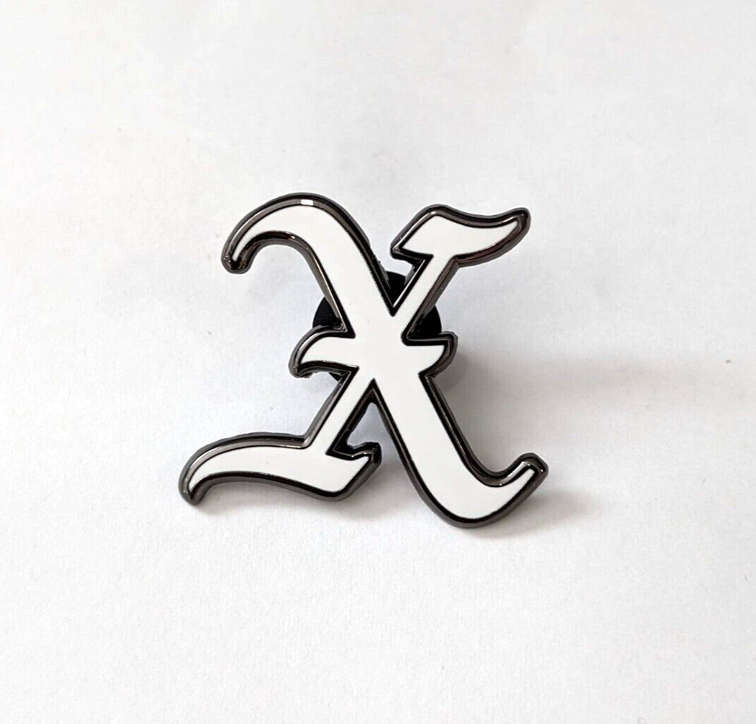 X - Punk Rock - John Doe - Los Angeles - Exene Cervenka -  Enamel Pin Brooch Pin