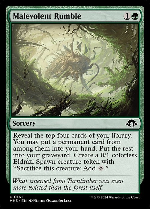 Malevolent Rumble ~ Modern Horizons 3 [ NM ] [ Magic MTG ]