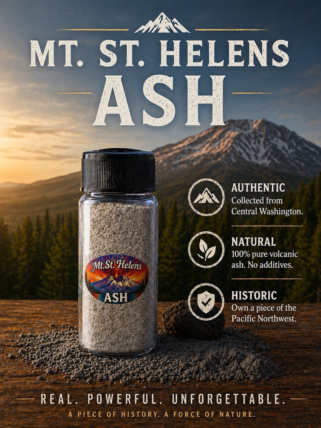 Mt. st. Helens Ash