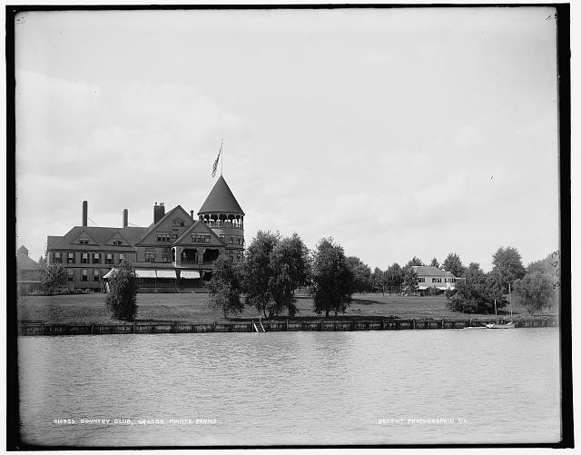 Photo:Grosse Pointe Farms MI 1890s Country Club Clubhouse Buildings