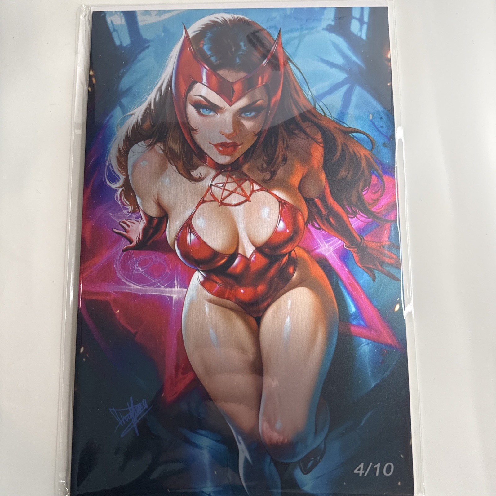 Metal 4/10 - Multiverse Saga Artist Alley Scarlet Witch Cosplay Dhaxina Metal 4/10 - Multiverse Saga Artist Alley Scarlet Witch Cosplay Dhaxina