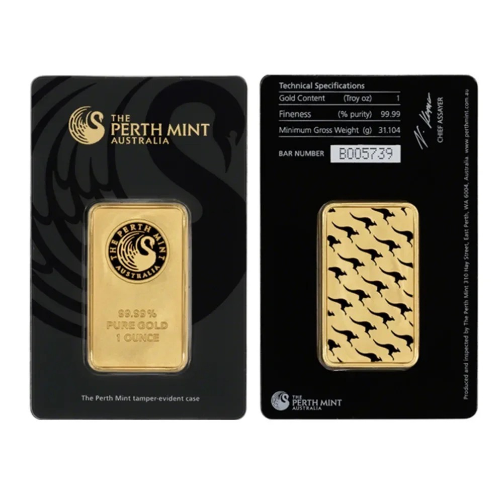 Gold Plated Swan Bullion Bar Replica Sealed Collectible Display Souvenir