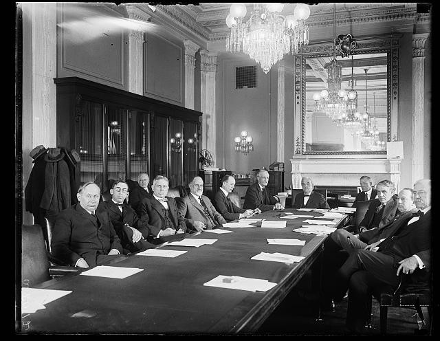 Photo:Washington DC Gifford Pinchot Senate Forestry Committee 1924 Meeting