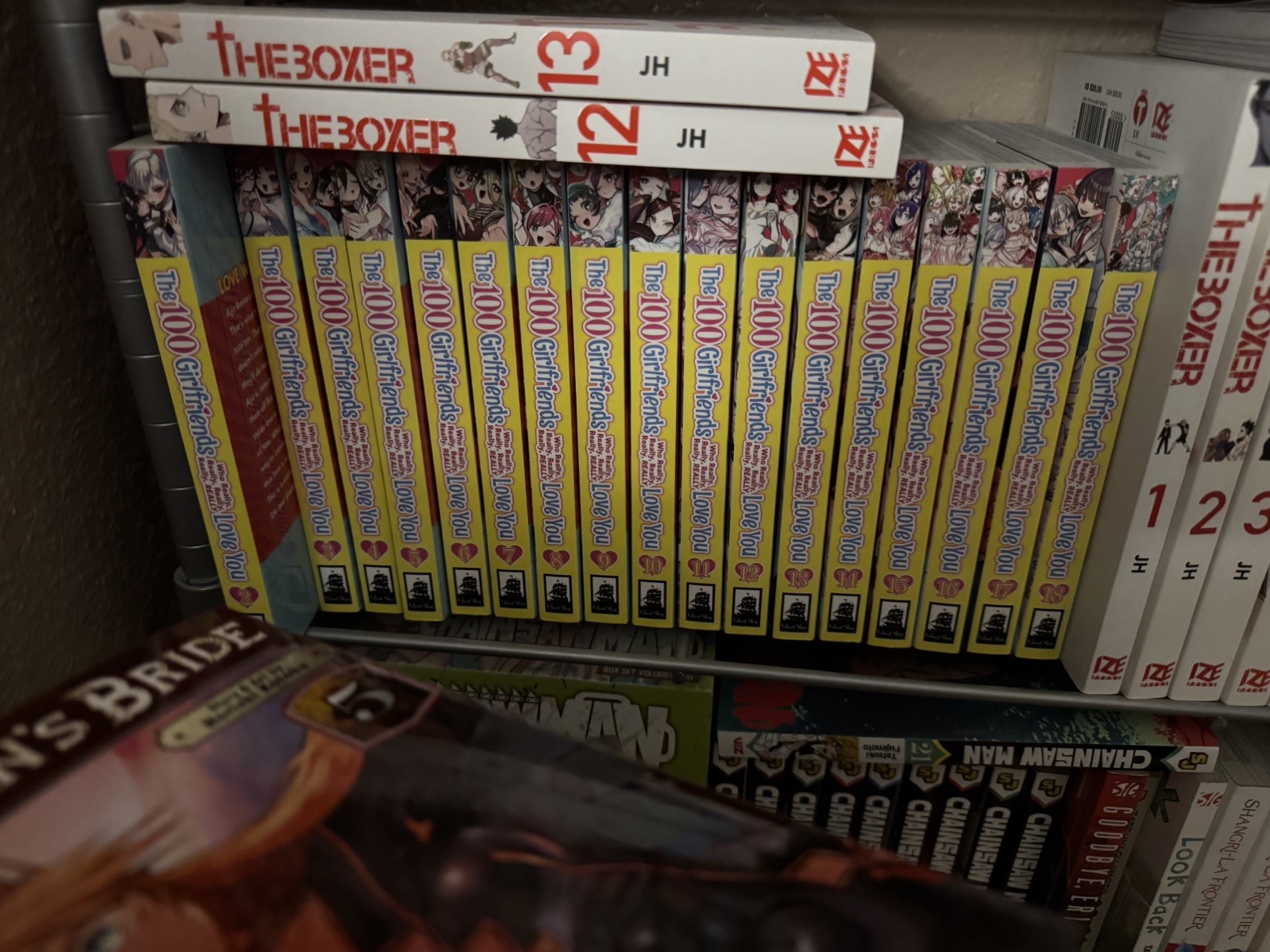 The 100 Girlfriends Who Really Love You Manga English Vol.1-18 : Seven Seas
