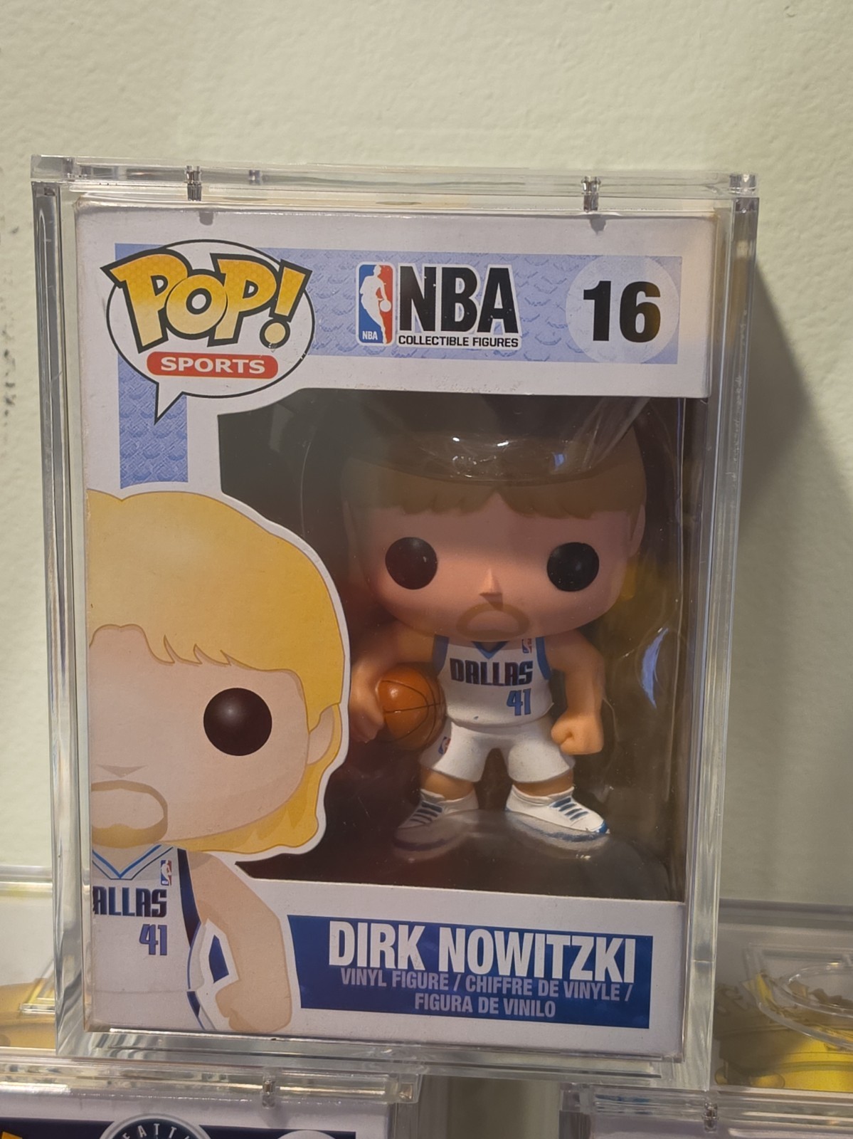 Funko Pop Sports DIRK NOWITZKI #16 Dallas Mavericks NBA Vaulted NIB NRFB