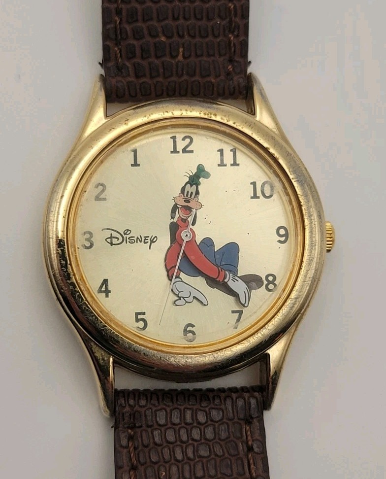 Vintage Disney Goofy Backwards Watch MU2551 All-Time Favorites Special Edition