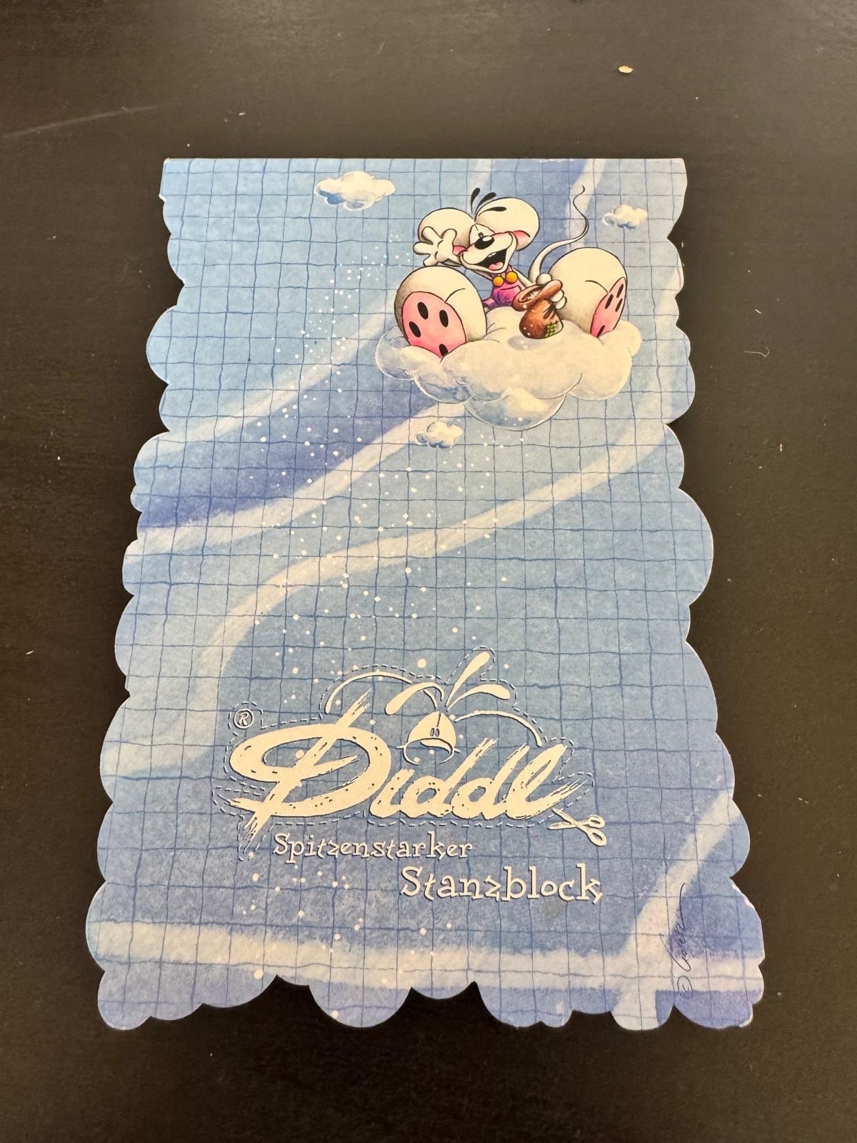 Diddl Block Sheet A6 No Collection Excellent Condition