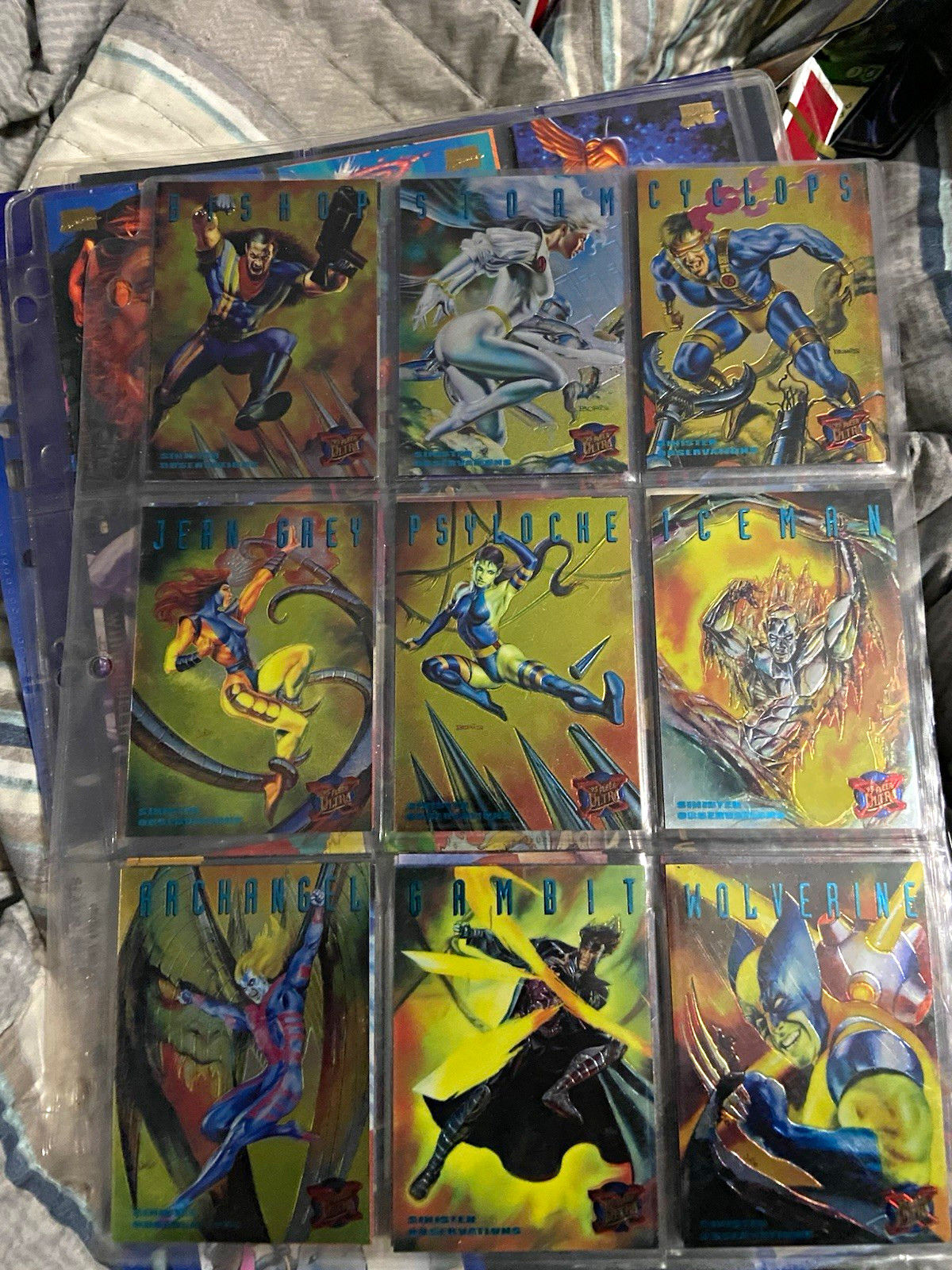 1995 Fleer Ultra Marvel X-Men 90-Card Lot