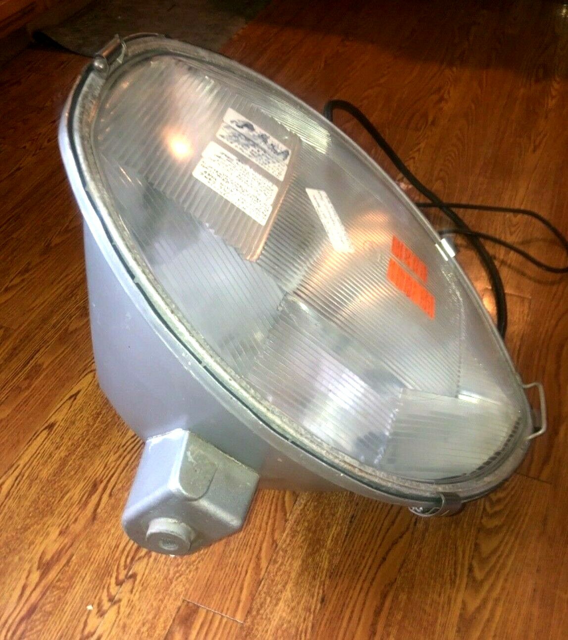 HUGE Westinghouse Floodlight Train Yard Railroad Industrial Light Antique Vtg