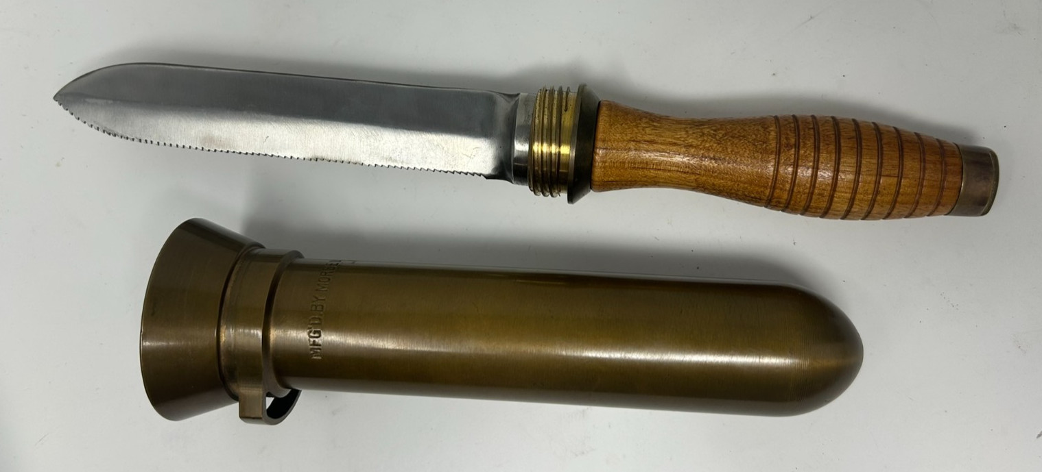 US NAVY MARK V DIVERS Fighting KNIFE by Morse Diving 