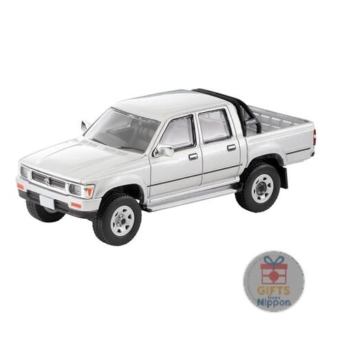 Tomytec Tomica Limited Vintage Neo LV-N256c Toyota Hilux 4WD Pickup Silver 1991