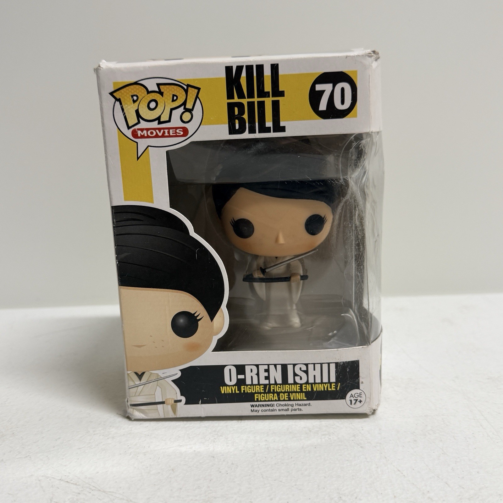 Funko Pop Movies Kill Bill O-Ren Ishii Vinyl Figure #70 (box damage)