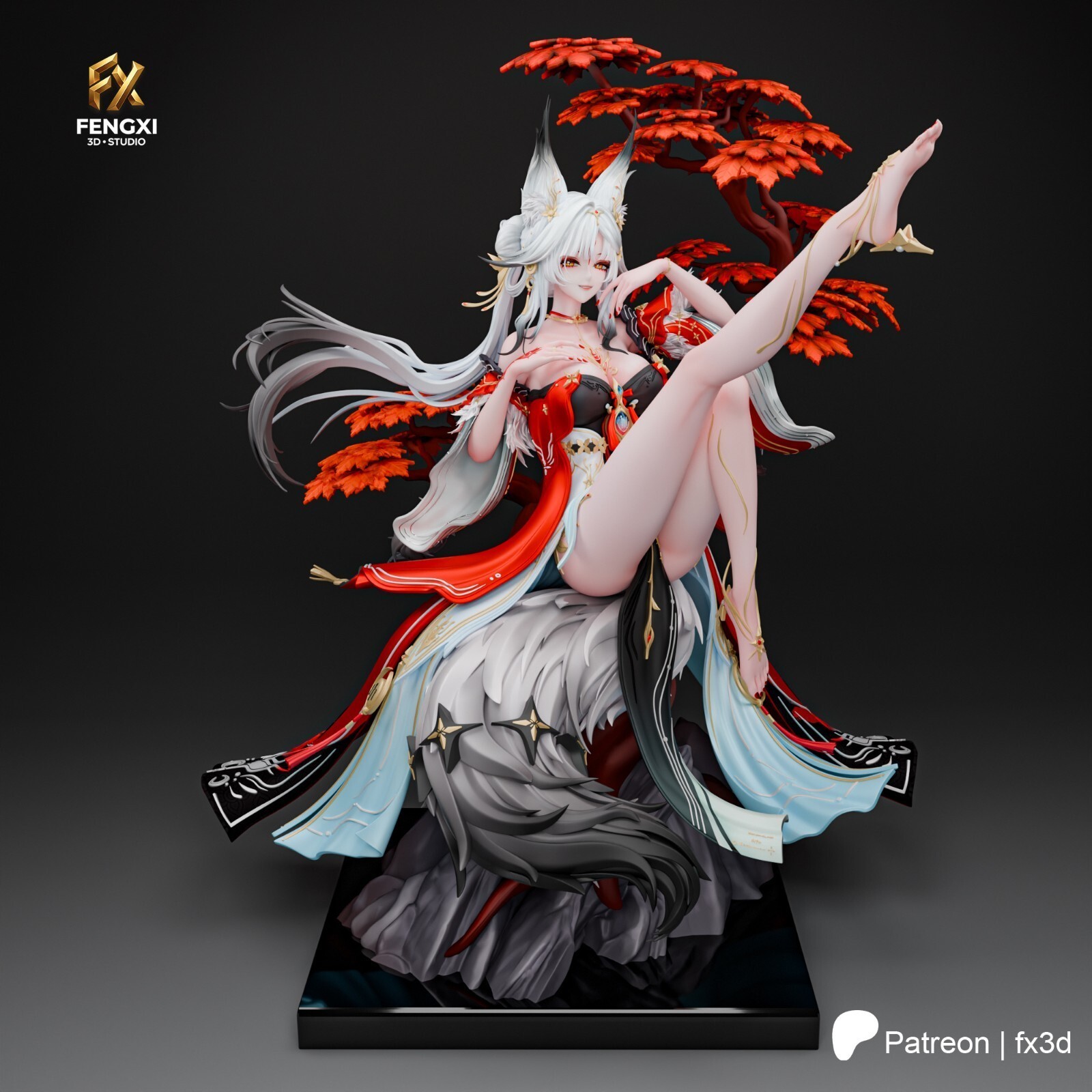 1:8 Hsin Wuthering Waves Fan Art UNPAINTED Resin Garage Kit Statue