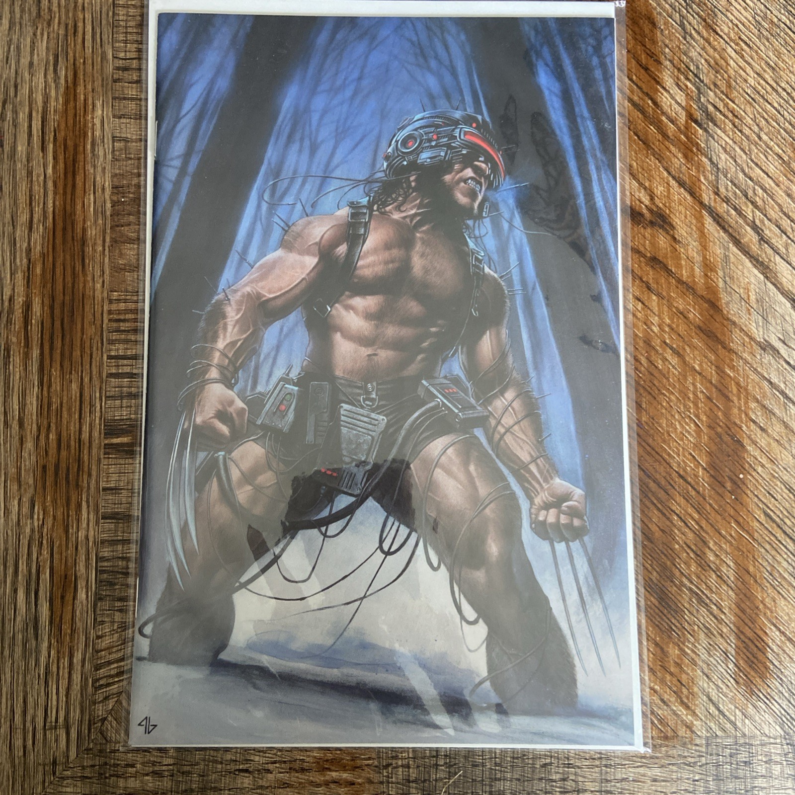 X-LIVES OF WOLVERINE #4 Adi Granov Virgin Variant Cover (LTD 2000)  NM+