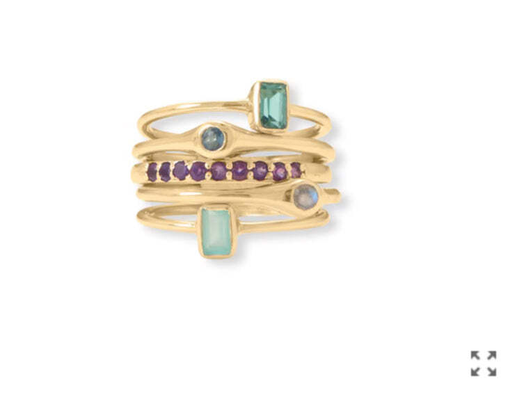 Clearance Sale Set Of Five Rings