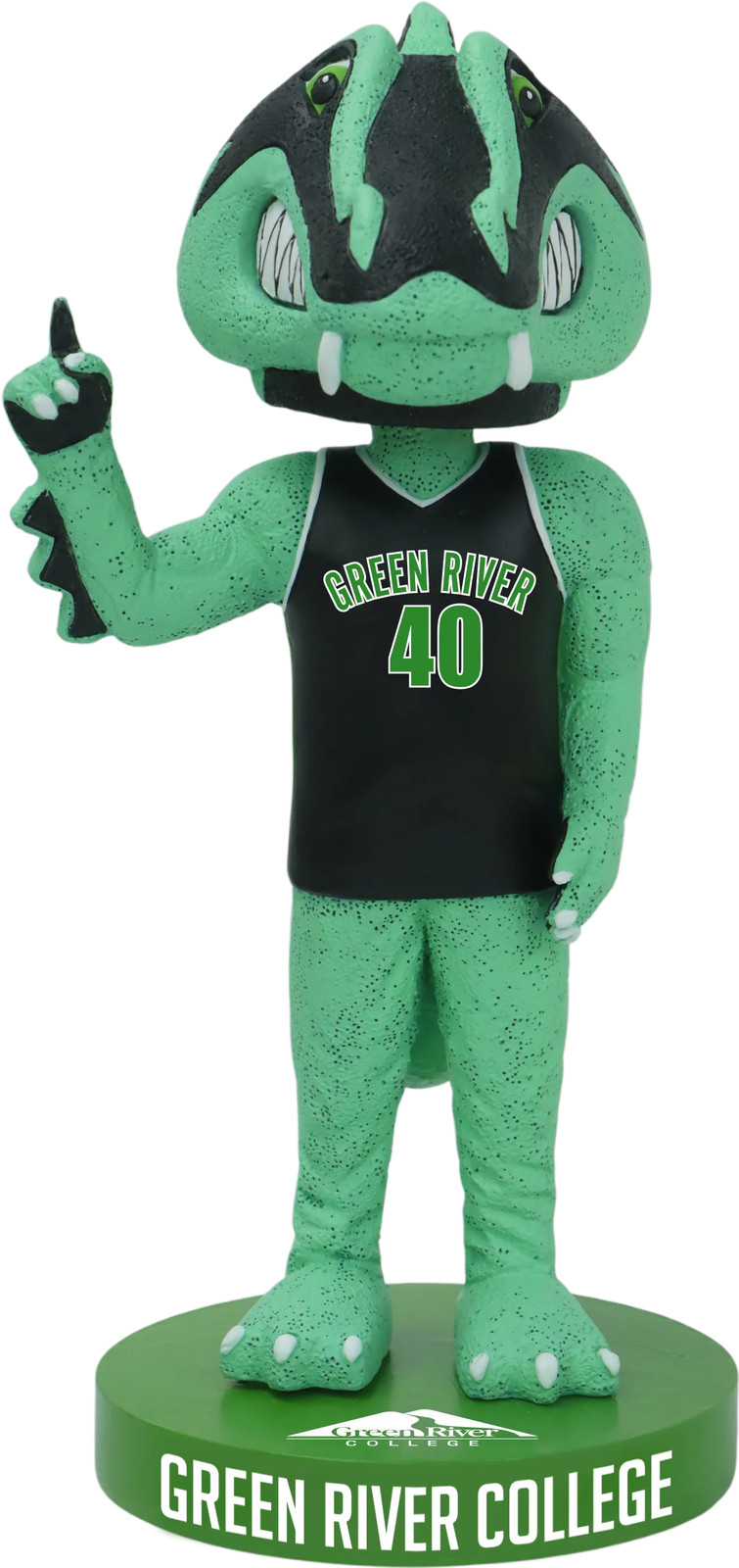 Slater The Gator Green River Gators Mascot Bobblehead College