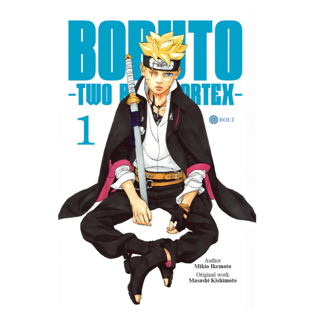 Boruto: Two Blue Vortex Manga Volume 1-8 English Version Comic Book