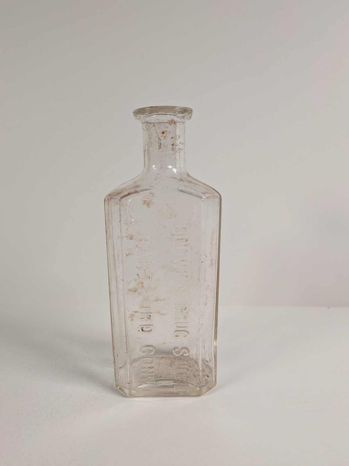 Antique Embossed Goodwin\'s Drug Store, Hartford Ct 5.5\